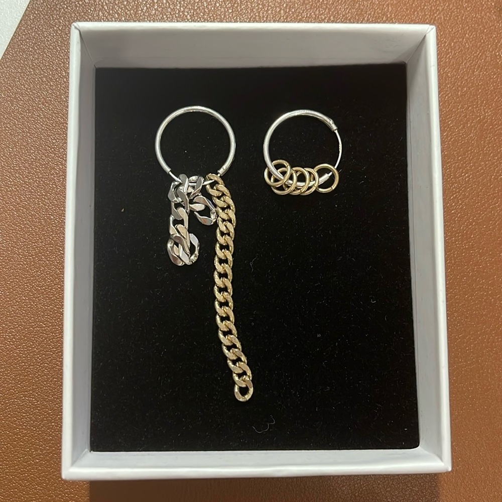 Justine Clenquet earrings